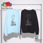 [FRUIT OF THE LOOM]FTL x PEANUTS. плетеный обратная сторона шерсть тренировочный 2 / все 2 цвет 