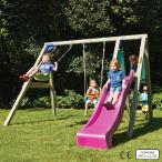 DIY наружный для бытового использования оснащение для игровой площадки качели рама [. ...DUO(e core call дерево комплект ) горка H1200 имеется * качели продается отдельно. ... gang ]