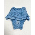 KALINA Carina трусы для животных покрытие собака одежда собака одежда SS Denim голубой текстильная застёжка талия после резина собака сопутствующие товары домашнее животное 6449854