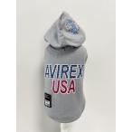 AVIREX Avirex tops Parker собака одежда собака одежда S серый стрейч материалы Lead отверстие есть собака сопутствующие товары домашнее животное 6449916