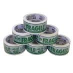 ダルトン パッキングテープ FRAGILE PPT-5 6巻 グリーン