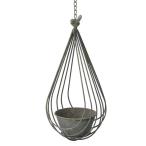  железный тросик висячий корзина pot есть gto pot hang ... форма cup низ дыра есть 