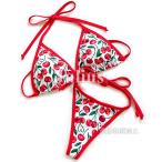  Cherry вишня T-back бикини с треугольными чашками (. накладка входить ) купальный костюм t17 плавание одежда женский Rush Guard серфинг плавание 