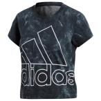 アディダスアスレチックス アディダス Tシャツ(半袖) 海外モデル レディース クロップ Tシャツ  Tie-Dye T-Shirt - ADIDAS