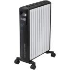 デロンギ(DeLonghi)  マルチダイナミックヒーター Wi-Fiモデル+マットブラック [10~13畳用] Wi-FiモデルiPhone操作対応 MDH15WIFI-BK