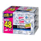 【大容量】クイックルワイパー 立体吸着ウエットシート ストロング しつこいベタベタまで一気にサッパリ 48枚入り ジャンボパック