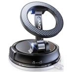 スマホホルダー 車 マグネット【真空ゲル吸盤+磁力の最強コンビ】 車 スマホスタンド 安定性 Mag-safe 車載 24×N55磁石 超 カー用品