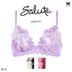 ショッピングサルート ワコール サルート 07G ブラジャー BTJ407 3/4カップワイヤー VIVA LINEブラ  BCカップ