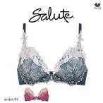 ワコール サルート 94G ブラジャー BTJ494 3/4カップワイヤー VIVA LINEブラ  Gカップ