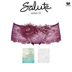 ショッピングサルート ワコール サルート 52G ショーツ PTJ552ML スーパービキニ・ボーイレングス ヒップハング