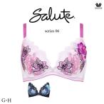 ワコール サルート 06G ブラジャー BTJ206 フルカップブラ (小さく見せるブラ) G・Hカップ