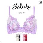 ワコール サルート 07G ブラジャー BTJ407 3/4カップワイヤー (VIVA LINEブラ) Gカップ