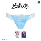 ショッピングサルート ワコール サルート 91G ショーツ PTJ491 ML ソング（Tバック)