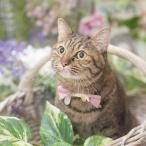 猫首輪フリンジリボンねこカラー猫首...