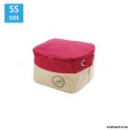 ランドリーボックス　ランドリー収納/人気/おしゃれランドリーボックス　ランドリー収納/人気　アシュリー(ASHLEE)フォールディングボックス(SS)/RED