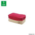 ランドリーボックス　ランドリー収納/人気/おしゃれ　アシュリー(ASHLEE)フォールディングボックス(S)/RED