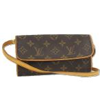 LOUIS VUITTON ポシェットツイン PM ショルダーバッグ クラッチバッグ モノグラム M51854
