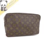 Yahoo! Yahoo!ショッピング(ヤフー ショッピング)【中古】LOUIS VUITTON 化粧ポーチ セカンドバッグ クラッチバッグ トゥルース・トワレット28 モノグラム M47522ルイヴィトン セカンドバッグ　モノグラム