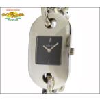 GCC レディース腕時計 ブレスウォッチ SS クオーツ ブラック文字盤