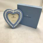 [ б/у ]WEDGWOOD jasper Heart type фоторамка [jgg]