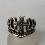 Justin Davis серебряный Crown кольцо 925 размер : примерно 3 номер [jgg]