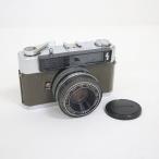 [ утиль ]OLYMPUS Olympus пленочный фотоаппарат корпус только серебряный × хаки работоспособность не проверялась / фотография / фотосъемка /1j1632 [jgg]