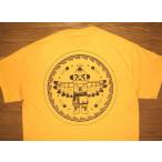 【FUNNY ファニー】 ヘビーコットン生地 ネイティブ アメリカン インディアン 半袖 Tシャツ (黄) ホピ イーグル カチナ カチーナ ナバホ サンフェイス 精霊 妖精
