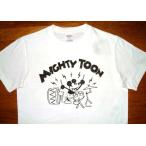 限定 【デストロイ DESTROY】 ヘビーコットン生地 プリント 半袖 Tシャツ (白) ミッキーマウス ディズニー DISNEY ドラム ドラマー バンド セディショナリーズ