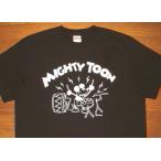 限定 【デストロイ DESTROY】 ヘビーコットン生地 プリント 半袖 Tシャツ (黒) ミッキーマウス ディズニー DISNEY ドラム ドラマー バンド セディショナリーズ