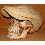 ショッピングハンチング PONY EXPRESS ポニーエクスプレス 肉厚 コットン キャンバス生地 スリムフィット ハンチング (ベージュ) 「Lサイズ：約58cm」 帽子 キャスケット キャップ 帆布