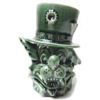 ショッピング陶器 限定生産 VISE レッドテイル & BLACKBOOTS 陶磁器 陶器 雷狼 ウルフ シルクハット マグカップ コップ 織部 (緑) REDTAIL バイス 瀬戸物 コーヒー カップ