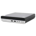 6 месяцев гарантия HP ProDesk 400 G4 DM настольный персональный компьютер no. 8 поколение Core i3 миниатюрный стол одиночный Windows11 64bit память 8GB высокая скорость SSD б/у 1243075