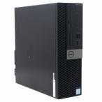  настольный персональный компьютер DELL OPTIPLEX 7070 SFF б/у 2018 год модели одиночный Windows11 64bit no. 9 поколение Core i3 память 8GB высокая скорость SSD 1235585