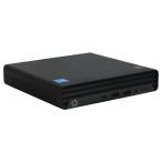 デスクトップパソコン HP Pro Mini 400 G9 中古 2021年モデル単体 超小型デスク Windows11 64bit 第12世代 Core i5 メモリ8GB 高速 SSD(M.2-NVMe)+高速 SSD(2