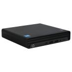デスクトップパソコン HP Pro Mini 400 G9 中古 2021年モデル単体 超小型デスク Windows11 64bit 第12世代 Core i3 メモリ8GB 高速 SSD(M.2-NVMe) 1242364