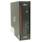 デスクトップパソコン 富士通 ESPRIMO Q558/B 中古 単体 超小型デスク Celeron 4930T Windows11 64bit メモリ8GB 高速 SSD 1242506