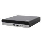  настольный персональный компьютер HP ProDesk 400 G4 DM б/у 2017 год модели миниатюрный стол одиночный Windows11 64bit no. 8 поколение Core i3 память 8GB высокая скорость SSD беспроводной LAN 1243232