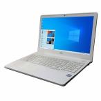 ノートパソコン 富士通 LIFEBOOK AH50/B3 中古 2017年モデル Windows10 64bit WEBカメラ テンキー 第7世代 Core i7 メモリ8GB 高速 SSD 無線LAN 15インチ A4サイ