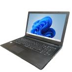 ノートパソコン 東芝 dynabook B65/M 中古 2017年モデル 訳あり品 Windows11 64bit WEBカメラ テンキー 第8世代 Core i5 メモリ8GB 高速 SSD 無線LAN フルHD 15