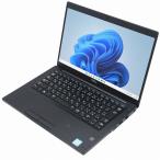 ノートパソコン DELL LATITUDE 7390 中古 2017年モデル Windows11 64bit WEBカメラ 第8世代 Core i3 メモリ8GB 高速 SSD 無線LAN フルHD 13インチ B5サイズ 1707
