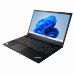 ショッピングリモワ ノートパソコン lenovo ThinkPad E580 中古 2017年モデル Windows11 64bit WEBカメラ テンキー 第8世代 Core i3 メモリ8GB 高速 SSD 無線LAN 15インチ A4サイズ