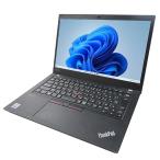 ショッピングリモワ ノートパソコン lenovo ThinkPad X13 中古 2019年モデル Windows11 64bit WEBカメラ Core i3 10110U メモリ8GB 高速 SSD 無線LAN フルHD 13インチ B5サイズ 1751