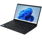 ノートパソコン lenovo ThinkPad X1 Carbon Gen6 中古 2017年モデル Windows11 64bit WEBカメラ 第8世代 Core i7 メモリ16GB 高速 SSD 無線LAN フルHD 14インチ