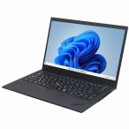 ノートパソコン lenovo ThinkPad X1 Carbon 7th Gen 中古 2017年モデル Windows11 64bit WEBカメラ 第8世代 Core i7 メモリ16GB 高速 SSD 無線LAN フルHD 14イン