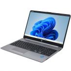 ノートパソコン HP 250 G8 中古 2020年モデル Windows11 64bit WEBカメラ テンキー Core i3 1115G4 メモリ8GB 高速 SSD 無線LAN フルHD 15インチ A4サイズ 18041