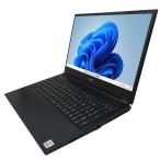 ノートパソコン iiyama IStNXs-15FH041 i5-UHES 中古 2019年モデル Windows11 64bit テンキー 第10世代 Core i5 メモリ8GB 高速 SSD 無線LAN フルHD 15インチ A4
