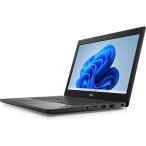 ノートパソコン DELL Latitude 7290 中古 2017年モデル Windows11 64bit 第8世代 Core i5 メモリ8GB 高速 SSD 無線LAN WEBカメラ 12インチ B5サイズ 20004896