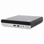  настольный персональный компьютер HP ProDesk 400 G4 DM б/у 2017 год модели одиночный Windows11 64bit no. 8 поколение Core i5 память 8GB высокая скорость SSD 4020911