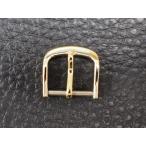 中古 アンティーク 金色 美錠 サルカン バックル 調整具 尾錠 セイコー シチズン オリエント等 幅: 14mm 管理No.18417