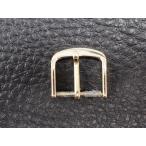 中古 アンティーク 金色 美錠 サルカン バックル 調整具 尾錠 セイコー シチズン オリエント等 幅: 15mm 管理No.18422